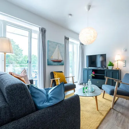 Daire Duenenresidenz Prora - Mit 2 Schlafzimmern Und Balkon B3-3-4 Binz